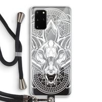 Oh Deer: Samsung Galaxy S20 Plus Transparant Hoesje met koord