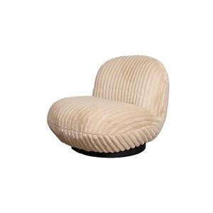 Giga Meubel - Fauteuil Beige - Fluffy - Draaibaar - Fauteuil Swivel