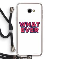 Whatever: Samsung Galaxy J4 Plus Transparant Hoesje met koord