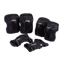 Alert sport beschermset maat s 3-delig zwart