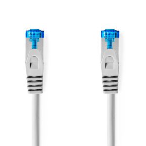 Nedis CAT6a-Kabel | S/FTP | RJ45 Male naar RJ45 Male | 0.5 m | Grijs | 1 stuks - CCGP85330GY05 CCGP85330GY05