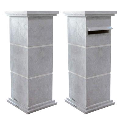 Hardsteen Pilaar & Brievenbus 4 SET Hardsteen Pilaar & Brievenbus 4 SET