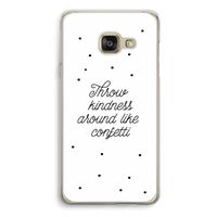 Confetti: Samsung A3 (2017) Transparant Hoesje