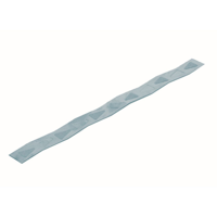 GB lijmkoppelstrip ZIG-ZAG 270/20x0.50 rvs A4 | 250 stuks - 17922020