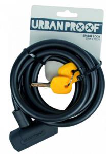 Urban Proof Kabelslot Ø12mm x 150 cm Staal/PVC Zwart