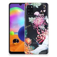 Samsung Galaxy A31 | TPU Hoesje | Bird Flowers