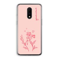 Giving Flowers: OnePlus 7 Transparant Hoesje
