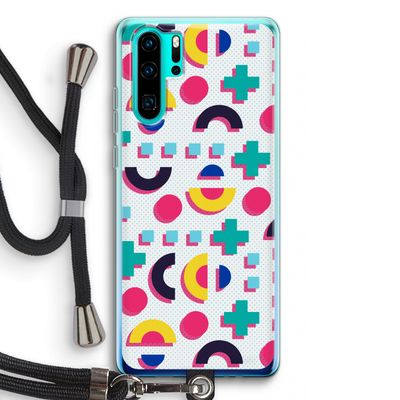 8-bit N°2: Huawei P30 Pro Transparant Hoesje met koord
