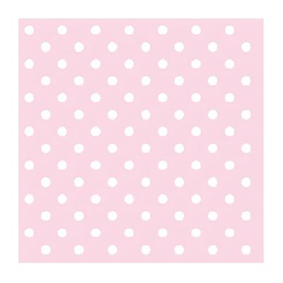 Ambiente Servetten - 20x stuks - met stippen - groen - blauw - 33 x 33 cm - papier
