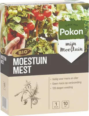 Pokon Bio Moestuin Mest 1kg