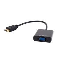 Gembird A-HDMI-VGA-03 video kabel adapter 0,15 m HDMI Type A (Standaard) VGA (D-Sub) Zwart