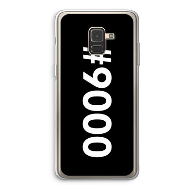 #9000: Samsung Galaxy A8 (2018) Transparant Hoesje