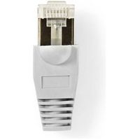 Netwerkconnectorset | RJ45 (8P8C) Male - Vrije Trekontlasting | 10 Stuks | Grijs Netwerkconnectorset | RJ45 (8P8C) Male - Vrije Trekontlasting | 10 Stuks | Grijs