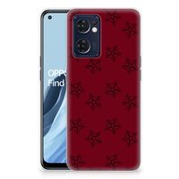 OPPO Reno 7 5G | Find X5 Lite TPU bumper Sterren - thumbnail