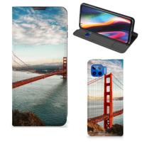 Motorola Moto G 5G Plus | Book Cover | Golden Gate Bridge