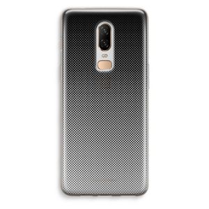 Musketon Halftone: OnePlus 6 Transparant Hoesje