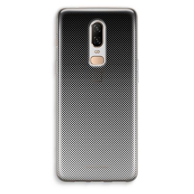 Musketon Halftone: OnePlus 6 Transparant Hoesje