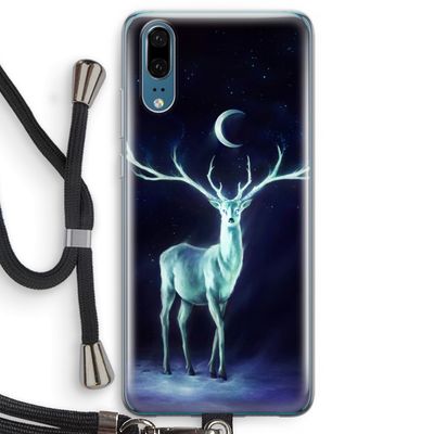 Nightbringer: Huawei P20 Transparant Hoesje met koord