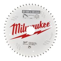 Milwaukee Accessoires Cirkelzaagblad P Alu184x30x2,4x54TF neg. - 4932471299 - 4932471299