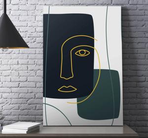 Canvas schilderij kantoor Abstract kantoor