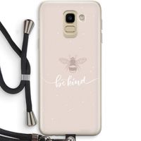 Be(e) kind: Samsung Galaxy J6 (2018) Transparant Hoesje met koord Be(e) kind: Samsung Galaxy J6 (2018) Transparant Hoesje met koord