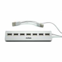 USB-HUB Nilox NXHU7ALU2 Grijs