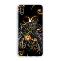 Huilende Wolf: Samsung Galaxy A10 Transparant Hoesje