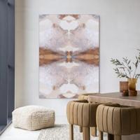 Urban Cotton Wandkleed 'Spanish Eagle' 80 x 110cm in Frame - black
