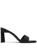 Senso mules Venus en cuir - Noir