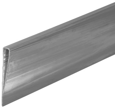 Tuinscherm pvc profiel grijs 200cm