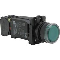 Schneider Electric XB5AW3345 XB5AW3345 Verlichte druktoets 600 V 6 A Moment (l x b x h) 101 x 30 x 42 mm IP66, IP67, IP69, IP69K 1 stuk(s)
