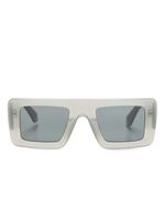 Off-White Eyewear Seattle rectangle-frame sunglasses - Gris