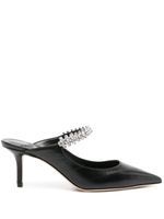 Jimmy Choo mules Bing 70 mm à ornements - Noir - thumbnail