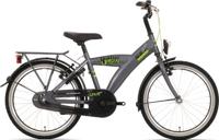 Bikefun 20" jongensfiets urban city met remnaaf - titanium
