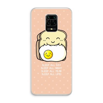 Sleep All Day: Xiaomi Redmi Note 10 Lite Transparant Hoesje