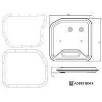 Filterset transmissieolie ADBP210073