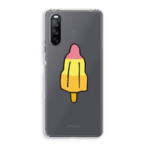 Raketijsje: Sony Xperia 10 III Transparant Hoesje