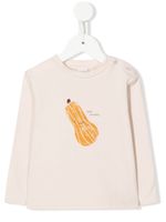 Knot t-shirt Pumpkin à manches longues - Rose