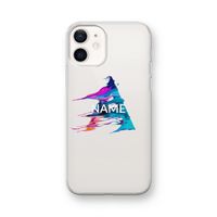 Abstract Spectrum: iPhone 12 mini Transparant Hoesje