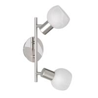 Trio PlafondspotAntibes 2-lichts nikkel mat - R80172007