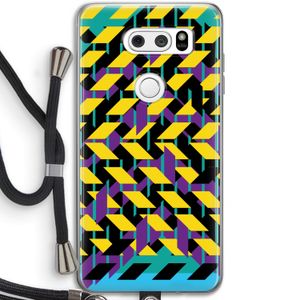 Skew Bee 3: LG V30 Transparant Hoesje met koord