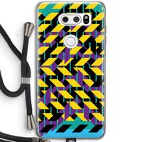 Skew Bee 3: LG V30 Transparant Hoesje met koord