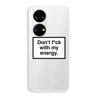 My energy: Huawei P50 Transparant Hoesje