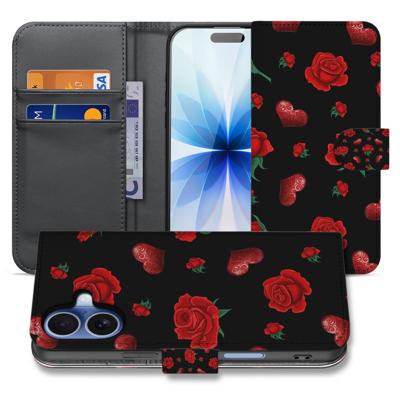 Apple iPhone 17 | Bookcase | Hoesje Valentine Met Pasvakjes