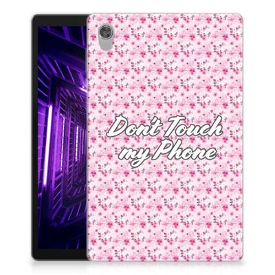 Lenovo Tab M10 HD (2de generatie) Print Case Flowers Pink DTMP Lenovo Tab M10 HD (2de generatie) Print Case Flowers Pink DTMP