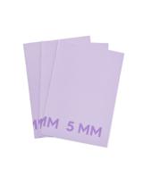 HEMA Schriften lila A4 geruit 5mm - 3 stuks
