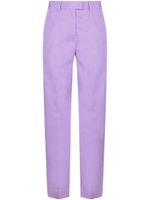 The Attico pantalon droit à taille haute - Violet - thumbnail