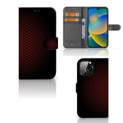 iPhone 14 Pro Max | Telefoon Hoesje | Geruit Rood