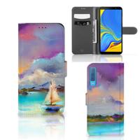 Hoesje Samsung Galaxy A7 (2018) Boat Hoesje Samsung Galaxy A7 (2018) Boat