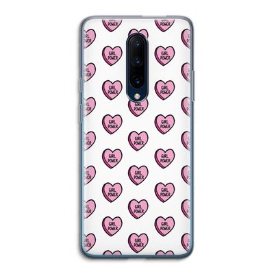 GIRL POWER: OnePlus 7 Pro Transparant Hoesje